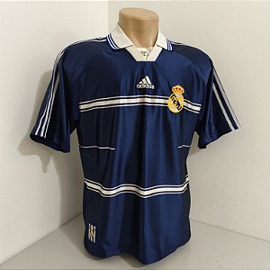Real Madrid 1998/99 Segundo Uniforme Tam M