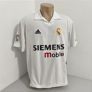 Real Madrid 2002 Uniforme Titular Tam G