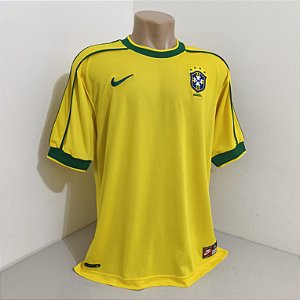 Brasil 1998 Uniforme Titular Tam GG