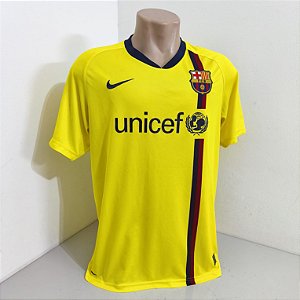 Barcelona 2008/09 Segundo Uniforme Tam G