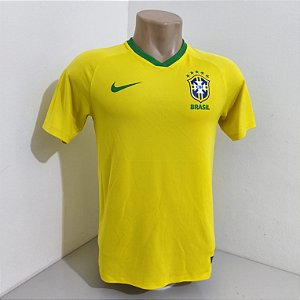 Brasil 2018 Uniforme Titular Tam P (Torcedor)