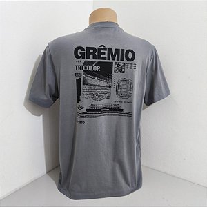 Grêmio 2025 Concentração Tam G Cinza