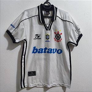 Corinthians 1999 Uniforme Titular Tam 10 (Infantil)