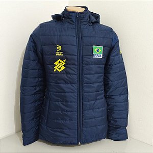Brasil Vôlei 2023/24 Jaqueta Puffer
