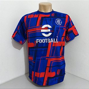 Efootball Vermelha/Azul Tam G Nova
