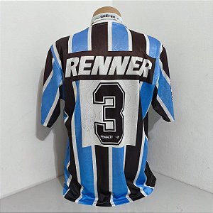 Grêmio 1995 Uniforme Titular Tam G Rivarola Autografada
