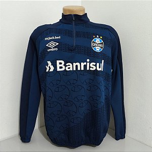 Grêmio 2022 Moletom de Treino Tam G Azul