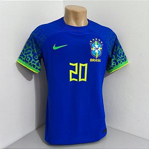 Brasil 2022 Segundo Uniforme Tam G Jogador