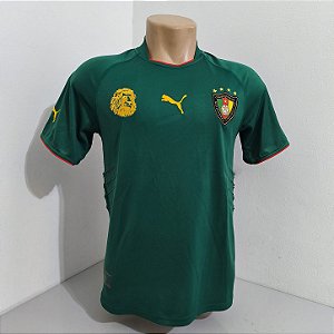 Camarões 2004 Uniforme Titular Tam M
