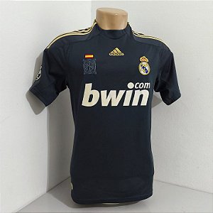 Real Madrid 2009/10 Terceiro Uniforme Tam P