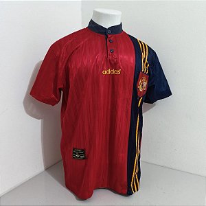 Espanha 1996 Uniforme Titular Tam G