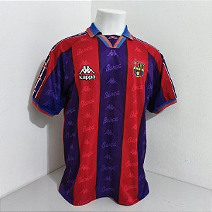 Barcelona 1995/96 Uniforme Titular Tam G