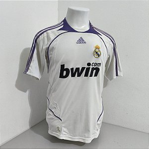 Real Madrid 2007/08 Uniforme Titular Tam P