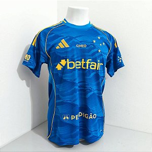 Cruzeiro 2025 Terceiro Uniforme Tam M Jogador