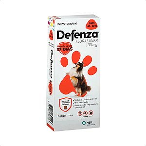 Defenza 100mg de 4,5 a 10kg para Cães MDS