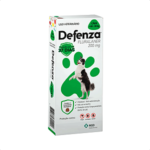 Defenza 200mg de 10 a 20 kg para Cães MSD