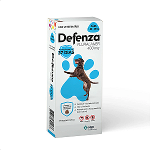 Defenza 400mg de 20 a 40 kg para Cães MSD