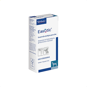 Suspensão Otológica Virbac EasOtic para Cães 10 ml