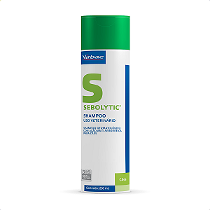 Shampoo Dermatológico Virbac Sebolytic SIS para Cães 250 ml