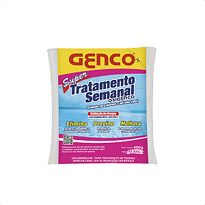 Tratamento Semanal Genco Para Piscina Oxigenco 400g