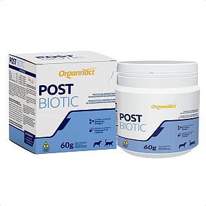 Postbiotic Organnact Suplemento para Cães e Gatos 60g