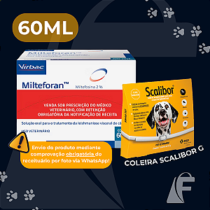 Milteforan 60ml Virbac + Coleira Scalibor Grande