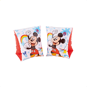 Boia De Braço Infantil Mickey Piscina Praia Mor Criança