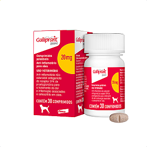 Galliprant 20 mg Anti-inflamatório para Cães Elanco – 30 Comprimidos