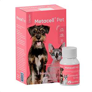 Metacell Pet Suplemento Com Ferro para Cães e Gatos 120ml