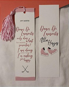 Marcador Dean e Allie - Off Campus