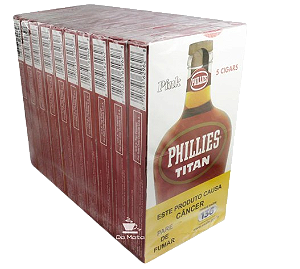 Phillies Titan Pink – Pacote com 50 unidade (Antigo Cognac)