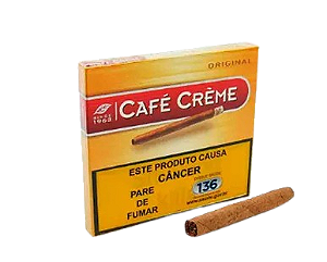 Cigarrilha Café Creme Original - Caixa com 10 unidades