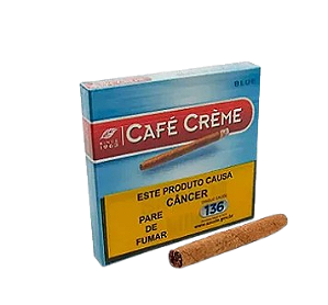 Cigarrilha Café Creme Blue - Caixa com 10 unidades