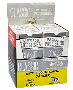 Paulistinha Classic Tradicional - Caixa c/ 10 Maços