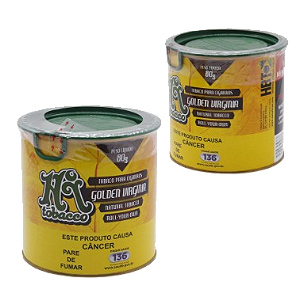 Hi Tobacco Golden Virgínia Lata 80g - unidade