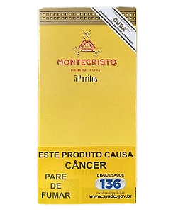 Montecristo Puritos - Petaca com 5 unidades