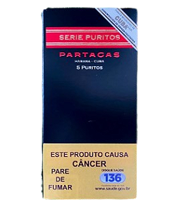 Partagas Puritos - Petaca com 5 unidades