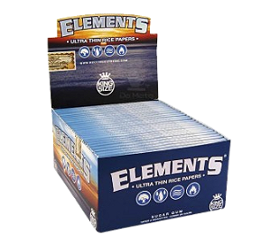 Caixa Seda Elements Ultra Thin - 50 unidades