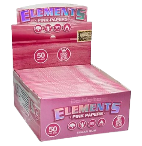 Caixa Seda Elements Pink - 50 unidades