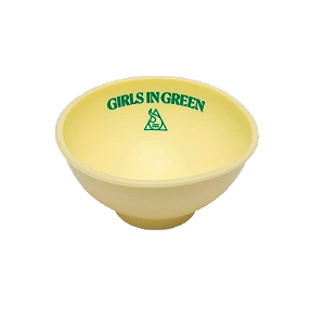 Cuia Silicione Squadafum Girls in Green - unidade (Sortidos)