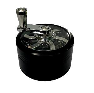 Dichavador de Metal Manivela Grande 3 partes - unidade (sortidos)
