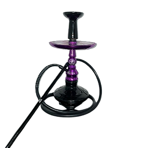 Narguilé Completo Alfarid Twister - Roxo
