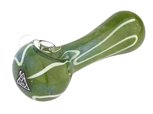 Pipe Squadafum Vidro Full Collor - Verde - unidade