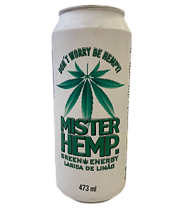 Energético Mister Hemp - Larica de Limão 473ml
