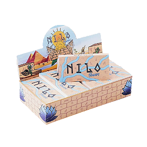 Piteira de Papel Nilo Flowers Extra Large - Caixa com 32 unidades