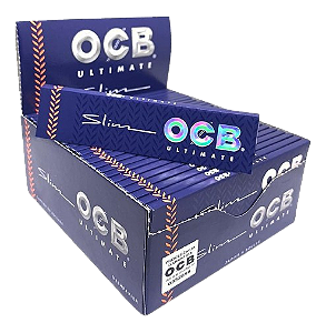 Seda OCB Ultimate Slim King Size - Caixa com 50 unidades