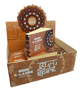 Piteira Guru Spirit X - Large Vergê - Caixa com 20 unidades