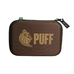 Case Puff Clássico Colors - Marrom