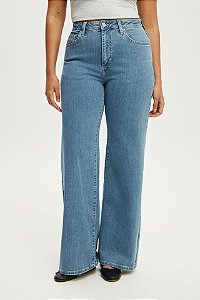 Calça - Curvy Stretch Wide Jean X