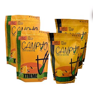 Kit de 4 ervas Campão: Burrito e Limão Ice Extreme